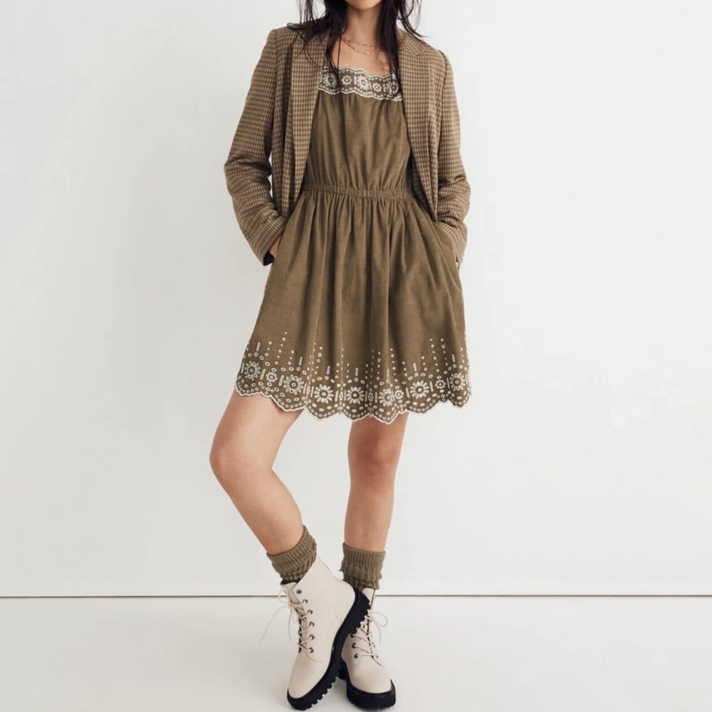 Madewell Corduroy Mini Dress